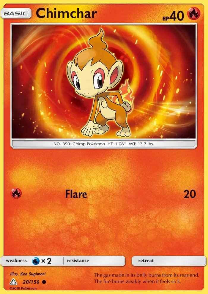 Chimchar, Ultra Prism #20