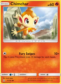 Chimchar, Ultra Prism #21/156
