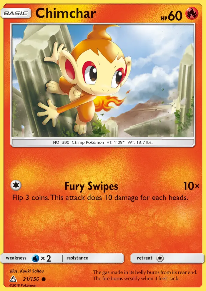 Chimchar, Ultra Prism #21