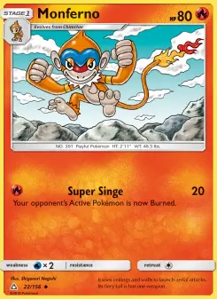 Monferno, Ultra Prism #22/156