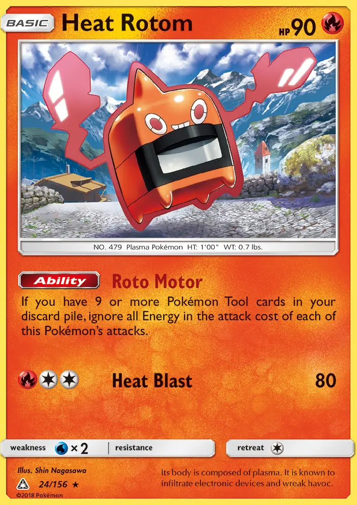 Heat Rotom, Ultra Prism #24