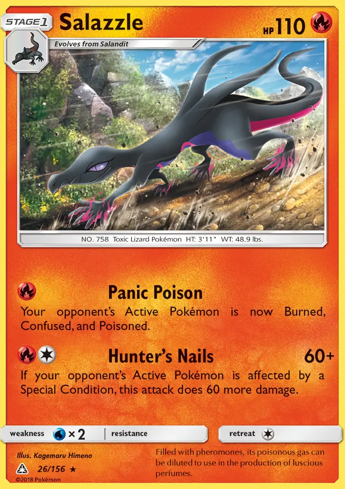 Salazzle, Ultra Prism #26