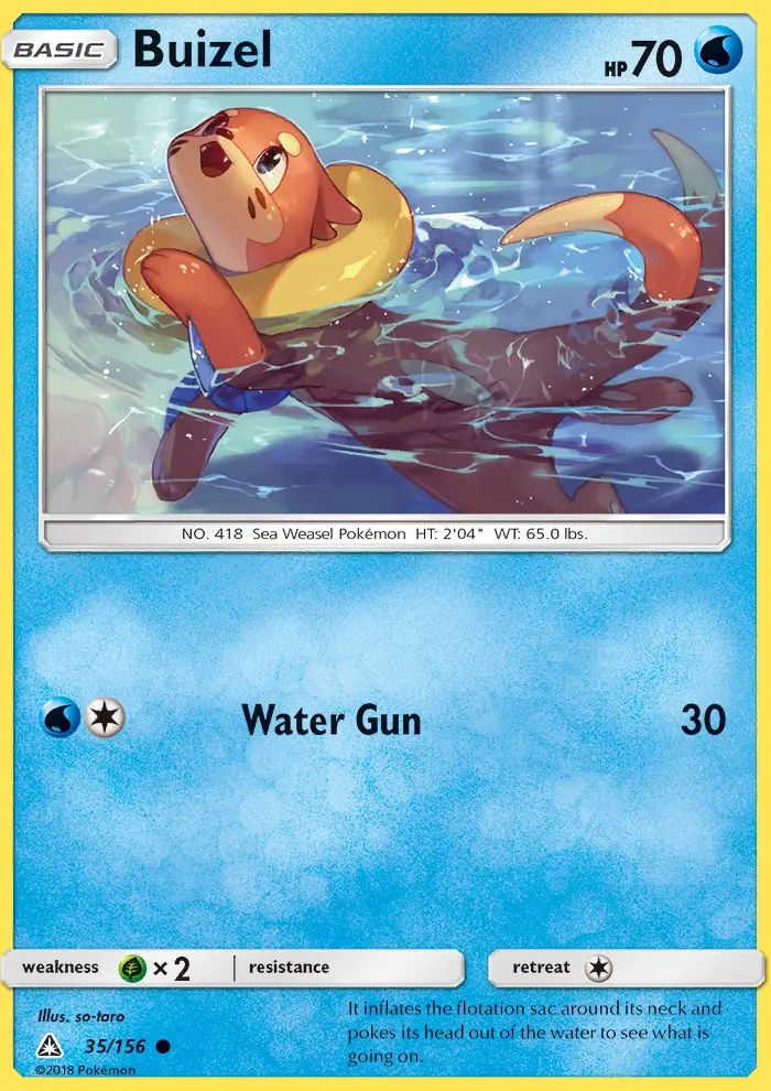 Buizel, Ultra Prism #35