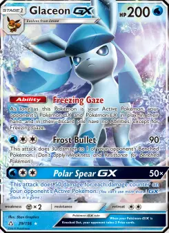 Glaceon GX, Ultra Prism #39/156