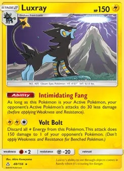 Luxray, Ultra Prism #48/156