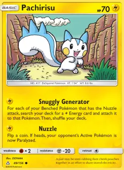 Pachirisu, Ultra Prism #49/156