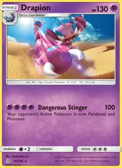 Drapion, Ultra Prism #55/156