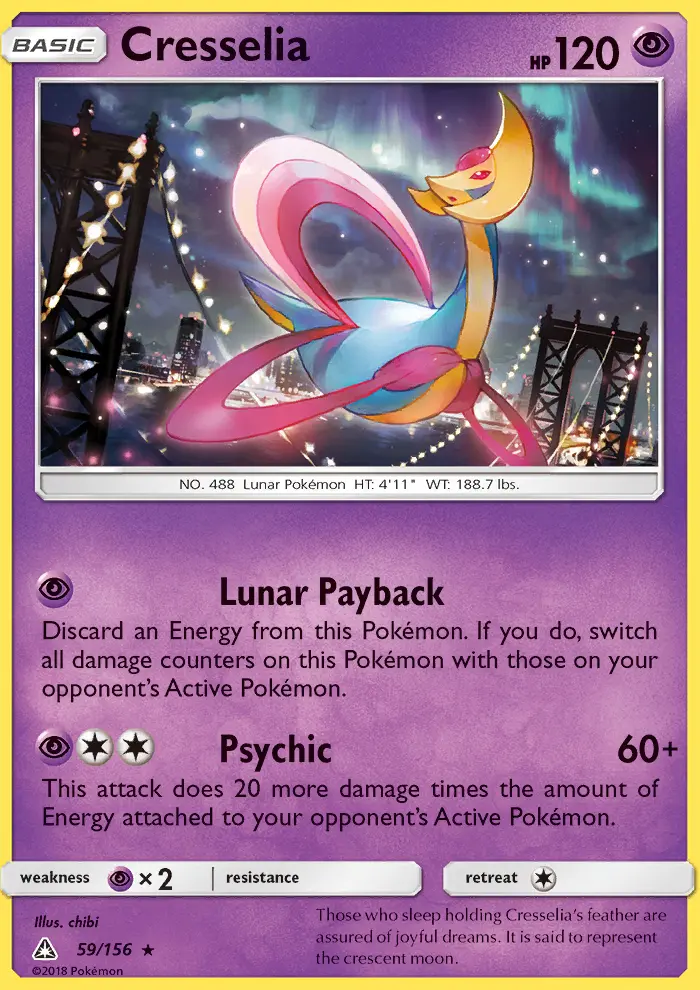 Cresselia, Ultra Prism #59