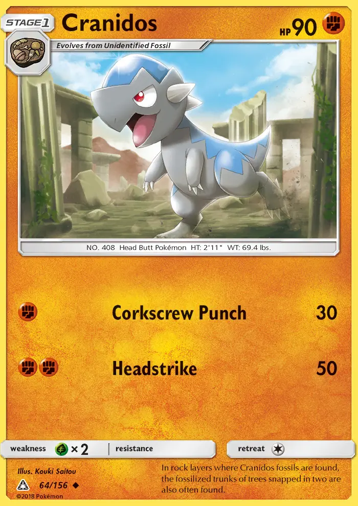 Cranidos, Ultra Prism #64