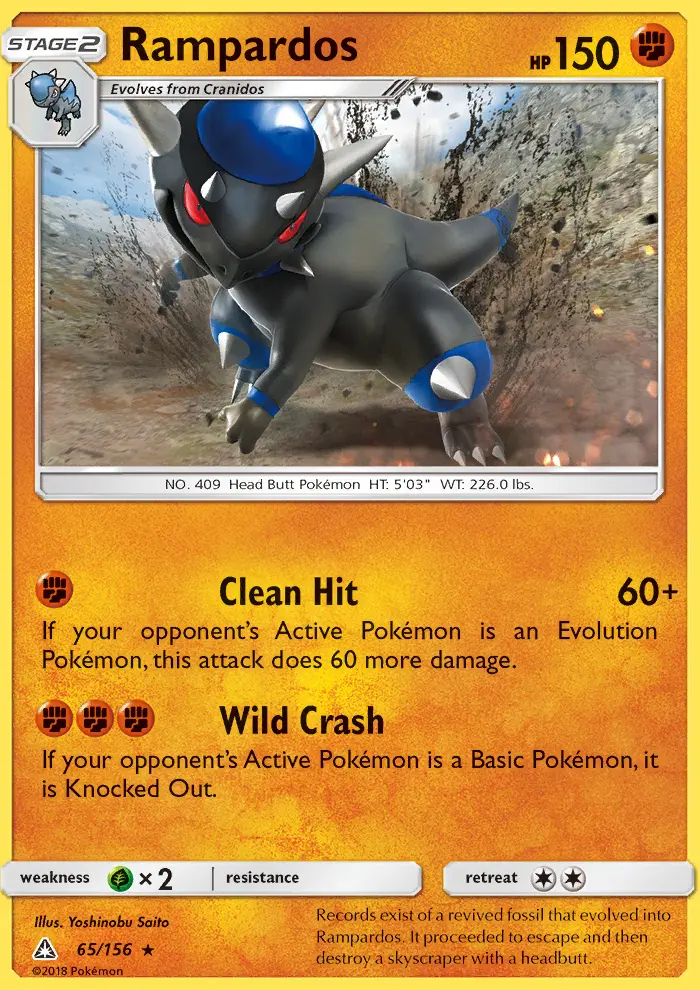 Rampardos, Ultra Prism #65