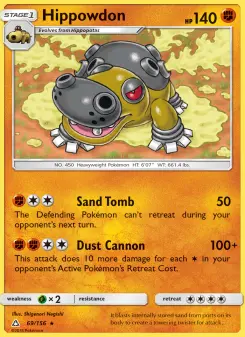 Hippowdon, Ultra Prism #69/156