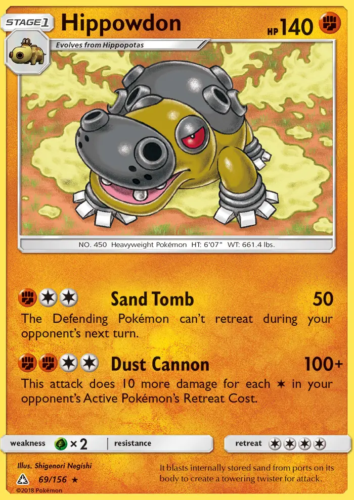 Hippowdon, Ultra Prism #69