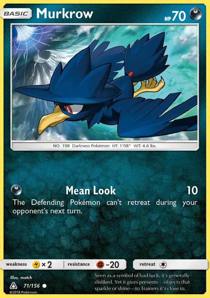 Murkrow, Ultra Prism #71