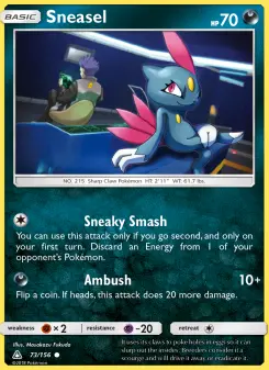 Sneasel, Ultra Prism #73/156