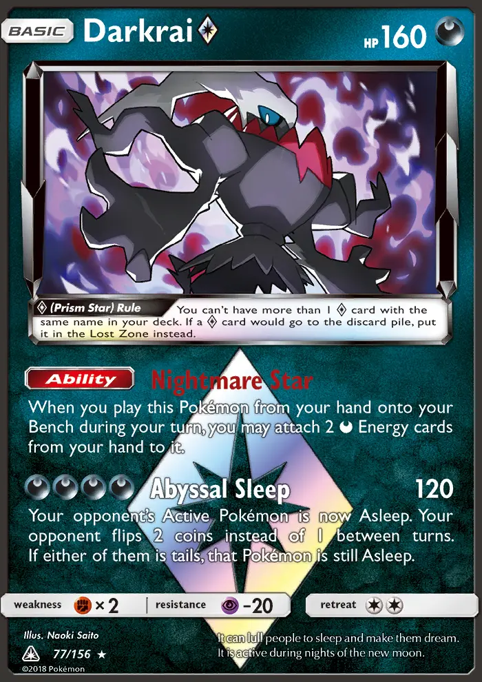 Darkrai ◇, Ultra Prism #77