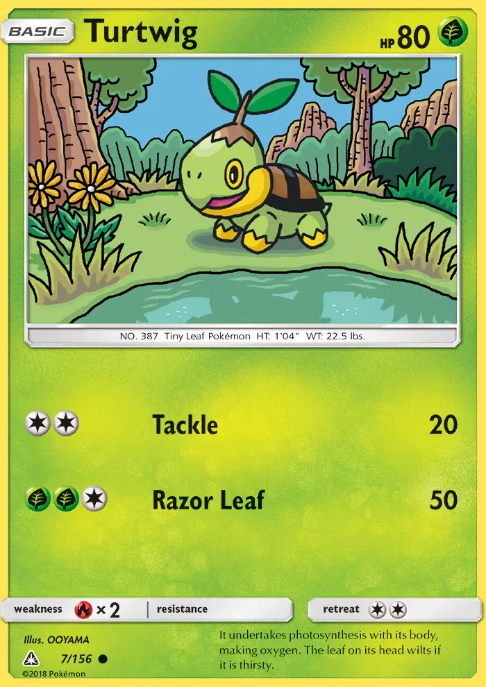 Turtwig, Ultra Prism #7