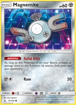 Magnemite, Ultra Prism #81/156