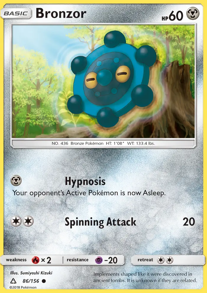 Bronzor, Ultra Prism #86