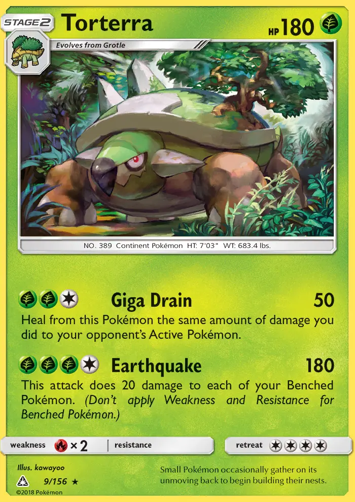 Torterra, Ultra Prism #9