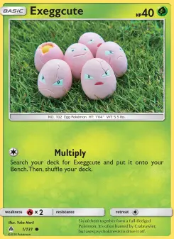 Exeggcute, Forbidden Light #1/131