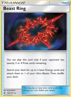 Beast Ring, Forbidden Light #102/131