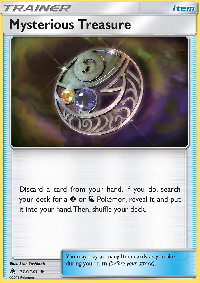 Mysterious Treasure, Forbidden Light #113