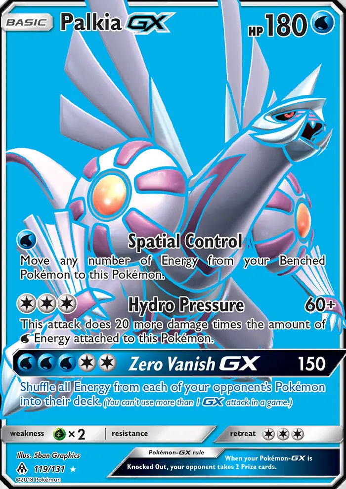 Palkia GX, Forbidden Light #119