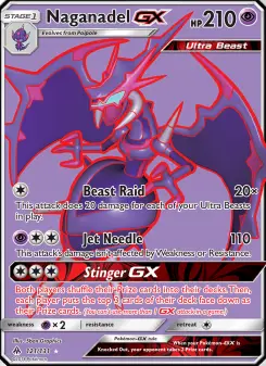 Naganadel GX, Forbidden Light #121/131