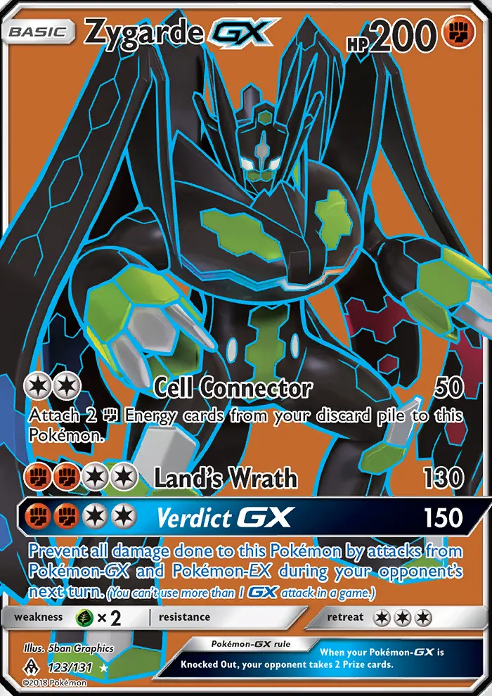 Zygarde GX, Forbidden Light #123