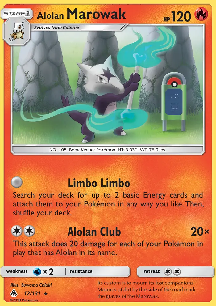 Alolan Marowak, Forbidden Light #12