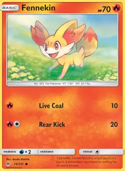 Fennekin, Forbidden Light #15/131