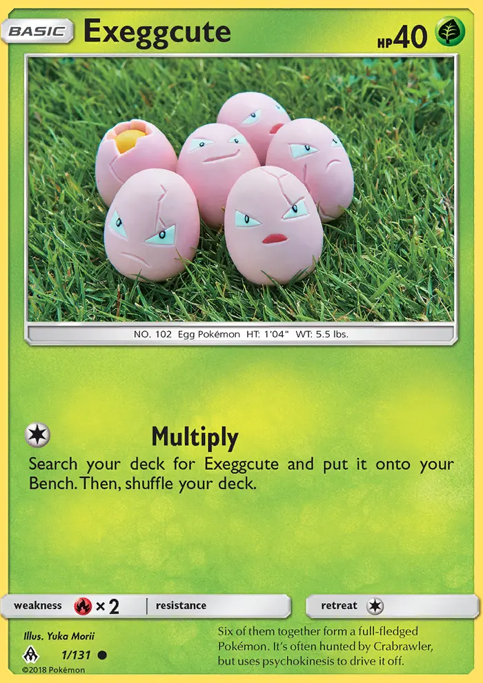Exeggcute, Forbidden Light #1
