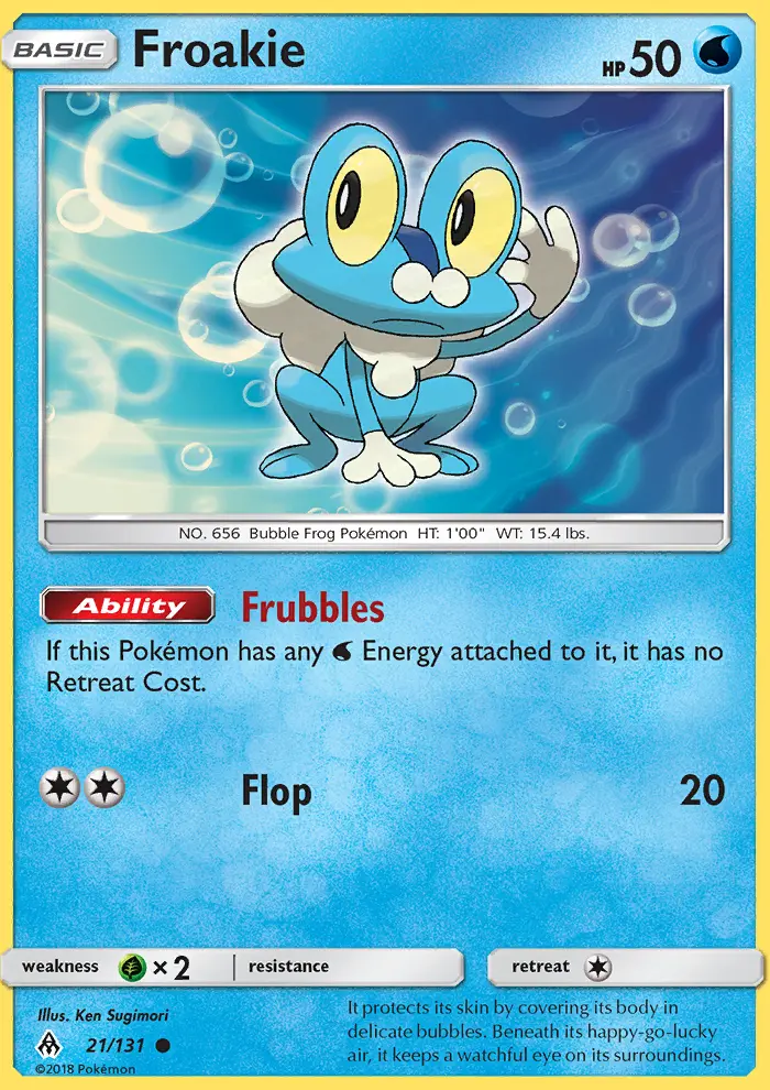 Froakie, Forbidden Light #21