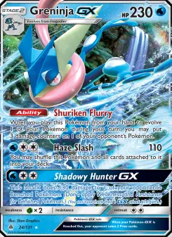 Greninja GX, Forbidden Light #24/131