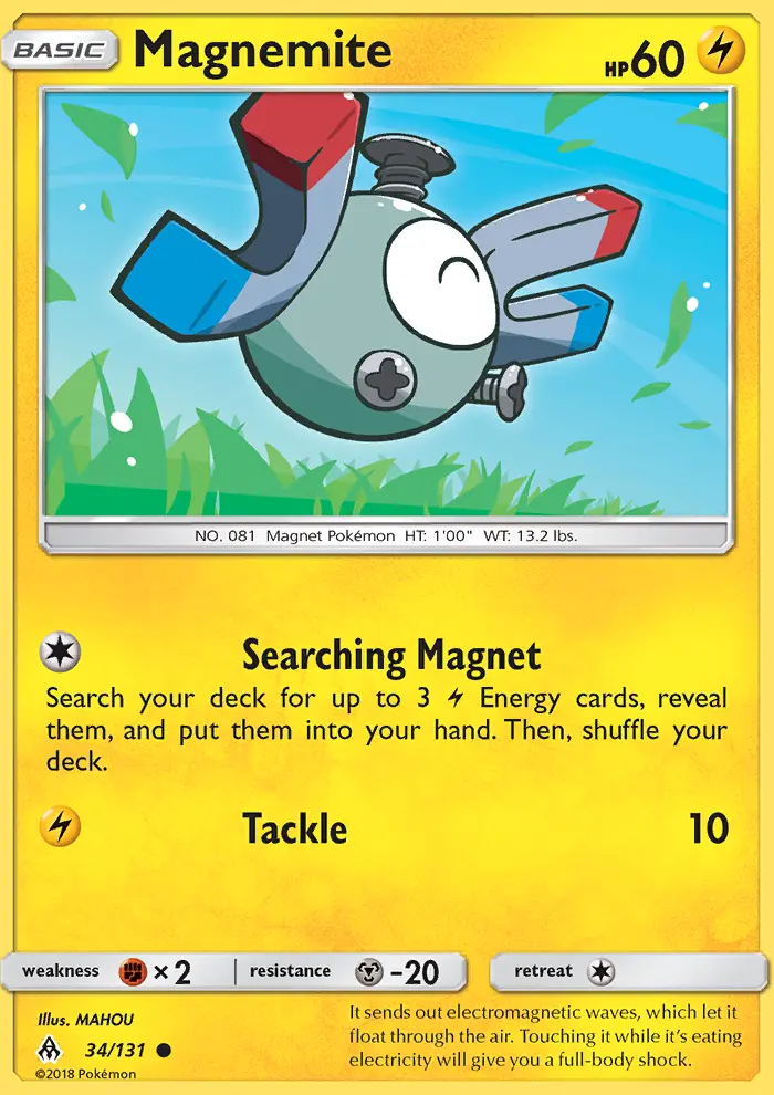 Magnemite, Forbidden Light #34