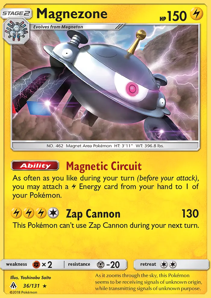 Magnezone, Forbidden Light #36