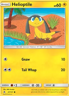 Helioptile, Forbidden Light #37/131