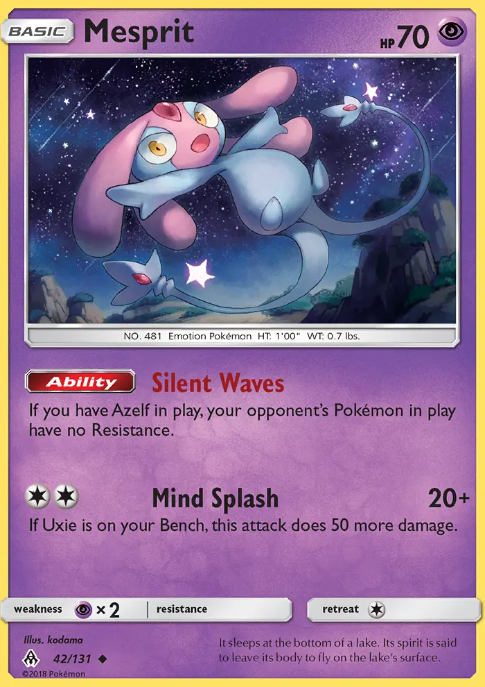 Mesprit, Forbidden Light #42