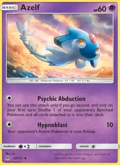 Azelf, Forbidden Light #43/131