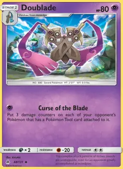 Doublade, Forbidden Light #48/131