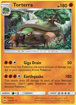 Torterra, Forbidden Light #58/131