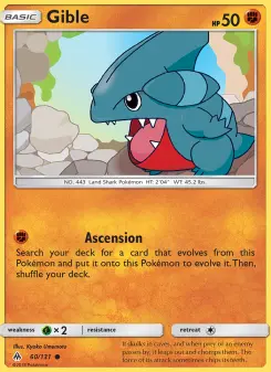 Gible, Forbidden Light #60/131