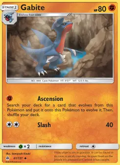 Gabite, Forbidden Light #61/131