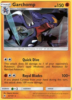 Garchomp, Forbidden Light #62/131