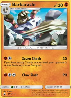 Barbaracle, Forbidden Light #67/131