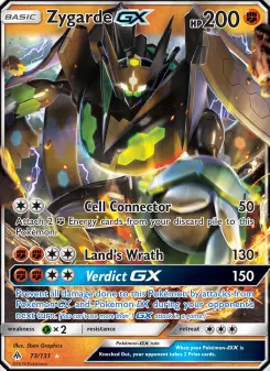 Zygarde GX, Forbidden Light #73/131