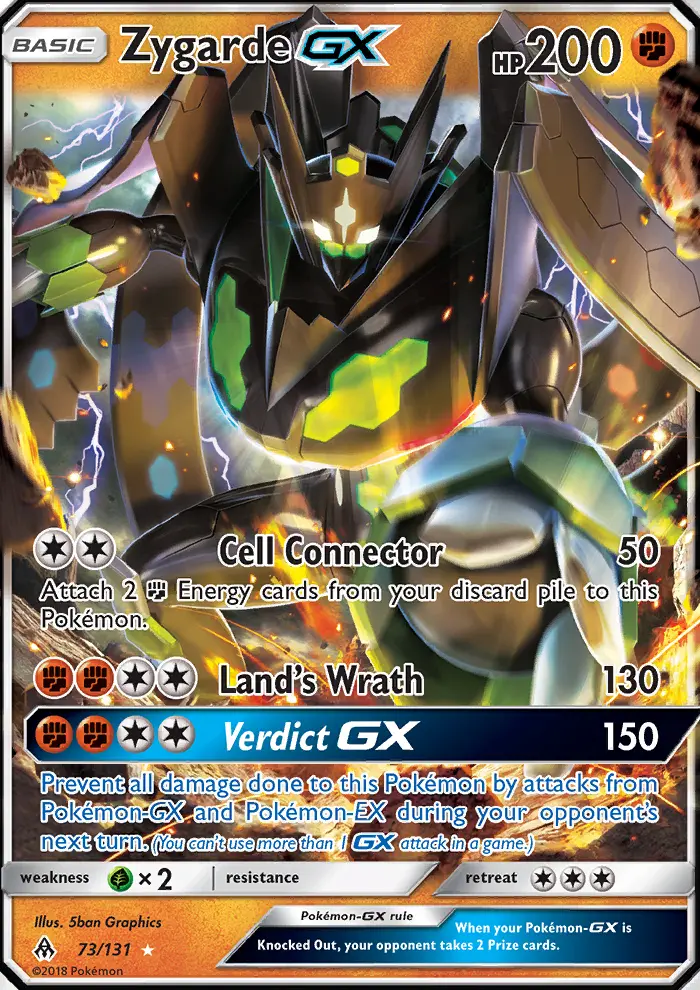 Zygarde GX, Forbidden Light #73