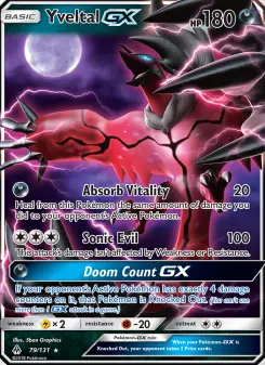 Yveltal GX, Forbidden Light #79/131