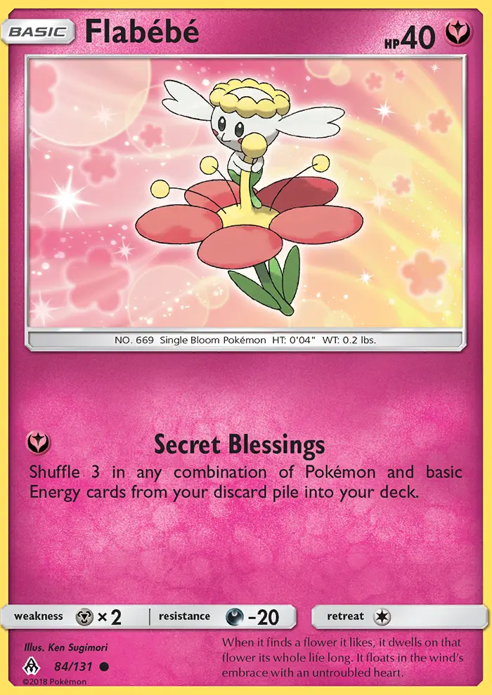 Flabébé, Forbidden Light #84