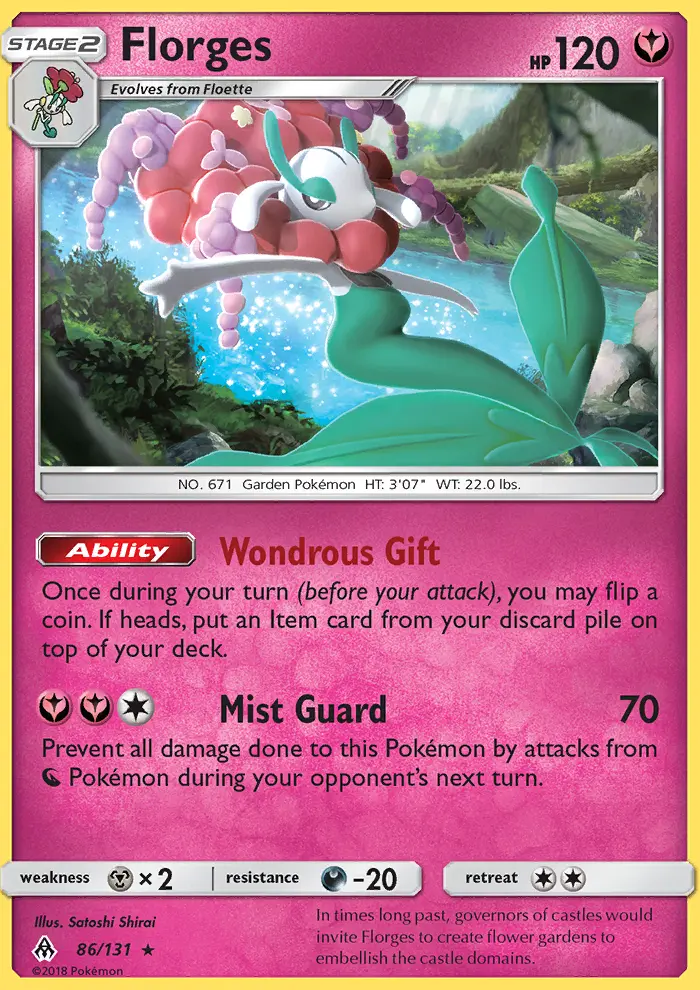 Florges, Forbidden Light #86